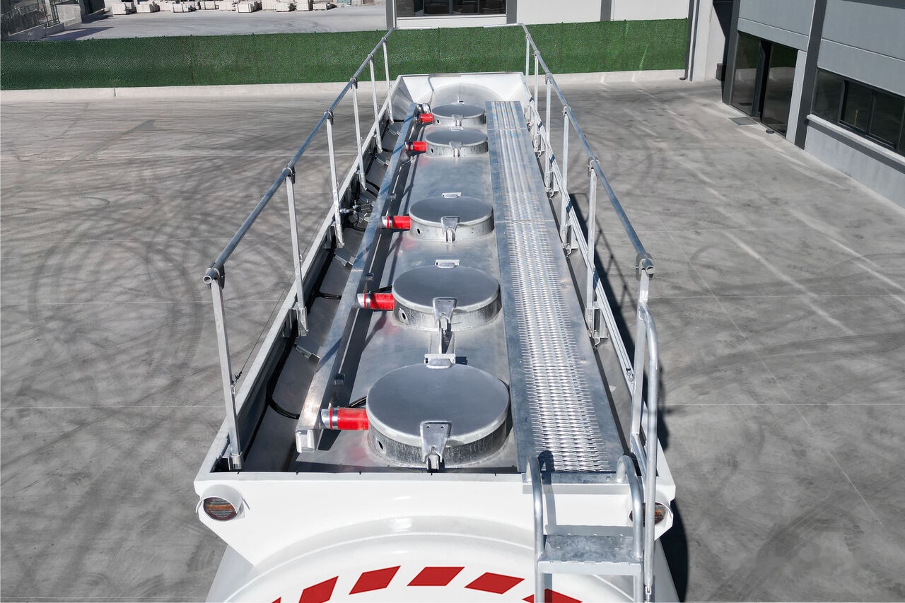 Semi-remorque citerne pour transport de carburant neuf EFEMMAK E.FAST.GN.38.5 ADR Aluminum Fuel Trailer: photos 10