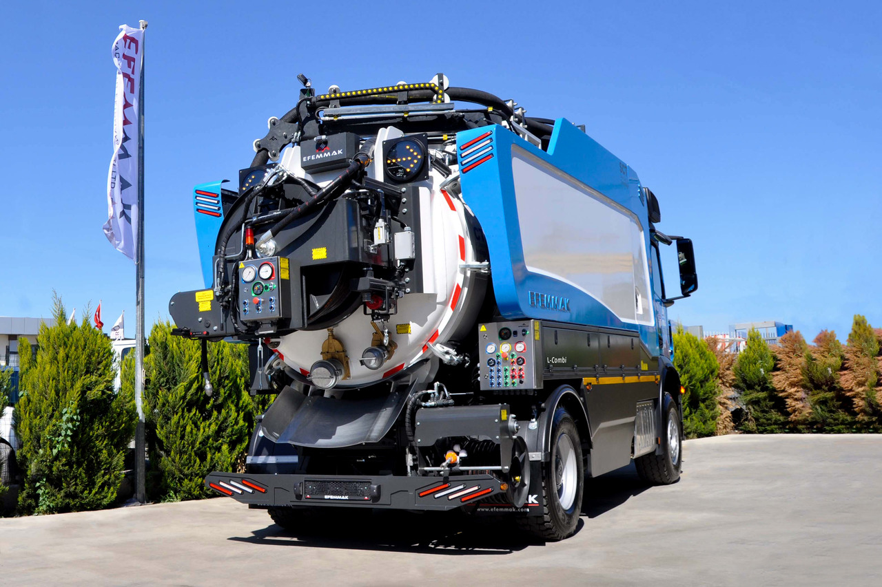 Camion hydrocureur neuf EFEMMAK Mx-Combi: photos 7 Camion hydrocureur neuf EFEMMAK Mx-Combi: photos 7