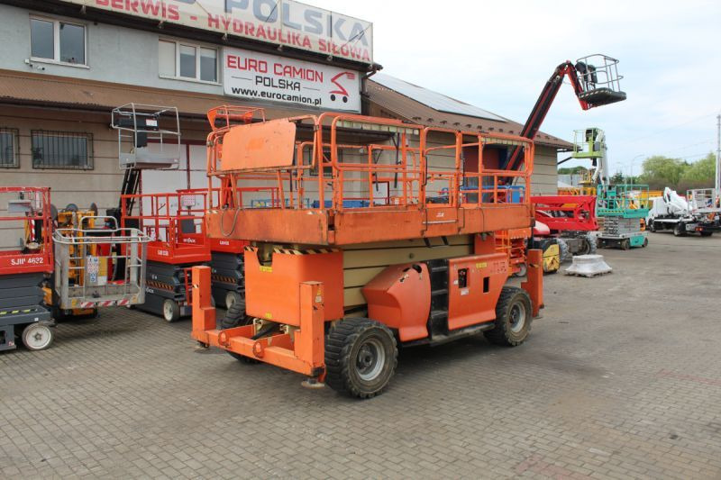 Podnośnik nożycowy 4x4 terenowy 15 m JLG 4394 RT - Nacelle ciseaux: photos 1 Podnośnik nożycowy 4x4 terenowy 15 m JLG 4394 RT - Nacelle ciseaux: photos 1