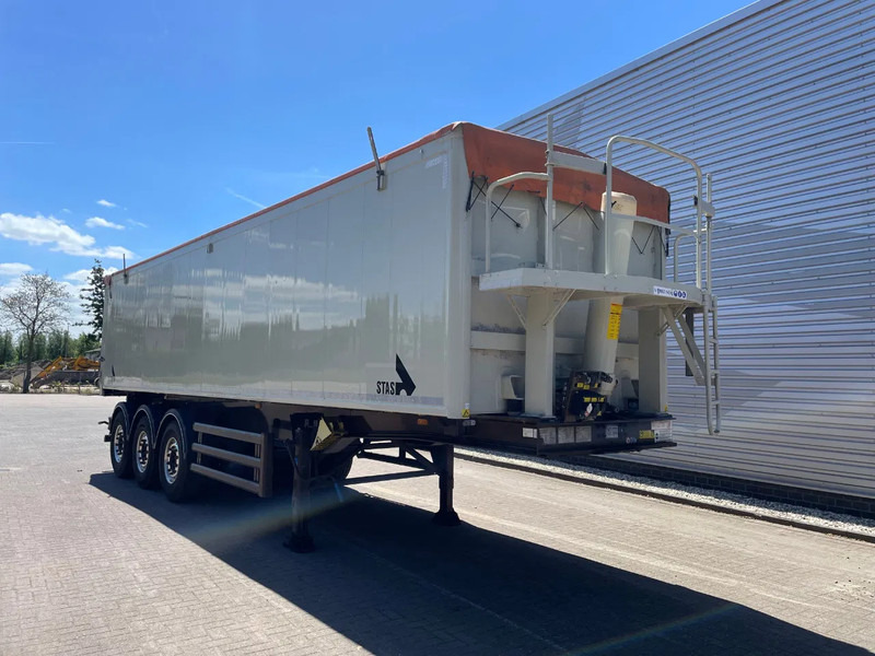 Stas 300 CX / FULL ALUMINIUM / 48M3 / APK - TUV NOVEMBER 2025 / SAF AXLES / DICS BRAKES / RVS FLOOR / - Semi-remorque benne: photos 1 Stas 300 CX / FULL ALUMINIUM / 48M3 / APK - TUV NOVEMBER 2025 / SAF AXLES / DICS BRAKES / RVS FLOOR / - Semi-remorque benne: photos 1