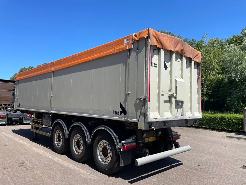 Stas 300 CX / FULL ALUMINIUM / 48M3 / APK - TUV NOVEMBER 2025 / SAF AXLES / DICS BRAKES / RVS FLOOR / - Semi-remorque benne: photos 3 Stas 300 CX / FULL ALUMINIUM / 48M3 / APK - TUV NOVEMBER 2025 / SAF AXLES / DICS BRAKES / RVS FLOOR / - Semi-remorque benne: photos 3