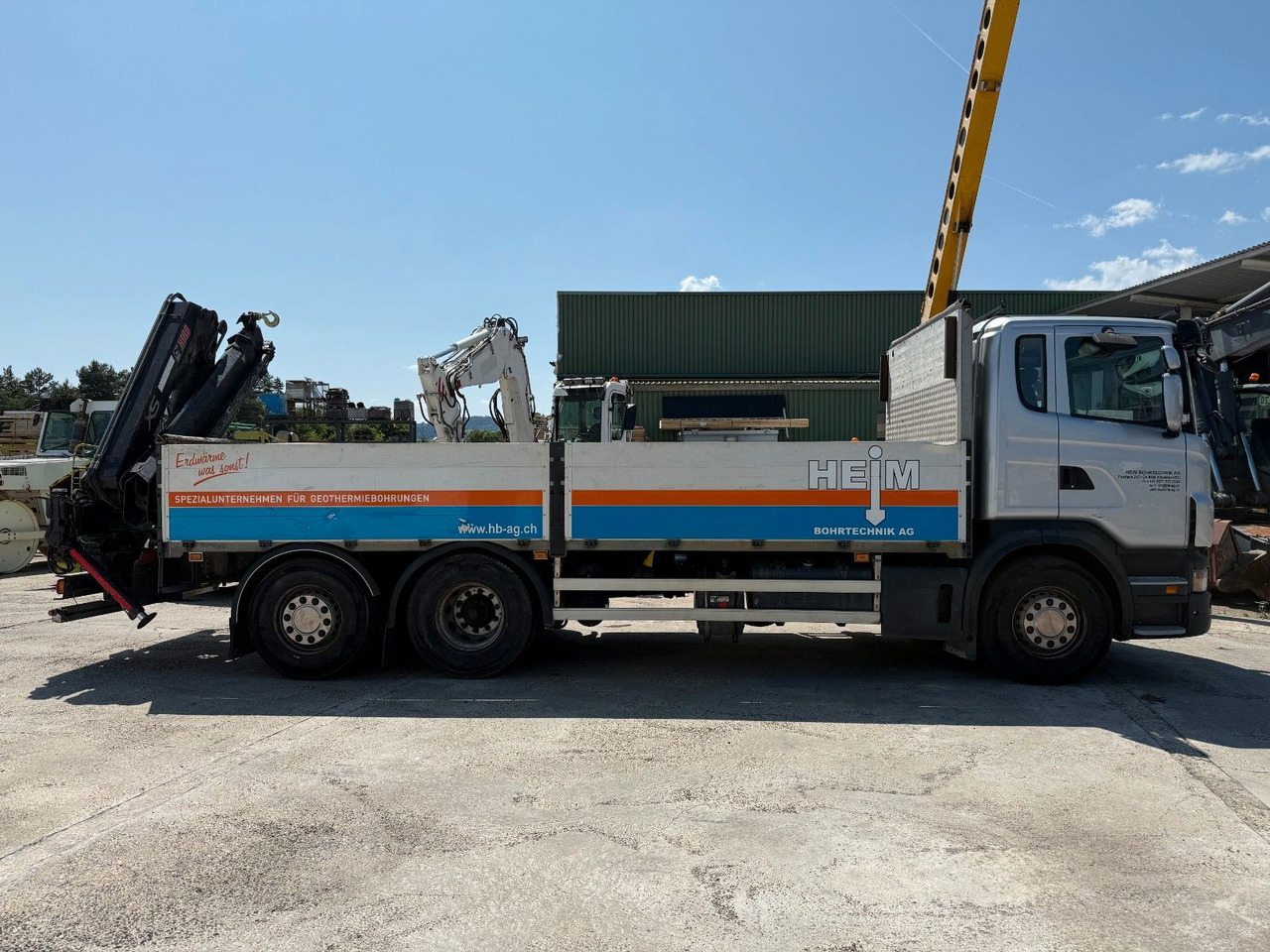 Crédit-bail de  Scania G440 Brücke mit Ladekran Scania G440 Brücke mit Ladekran: photos 9