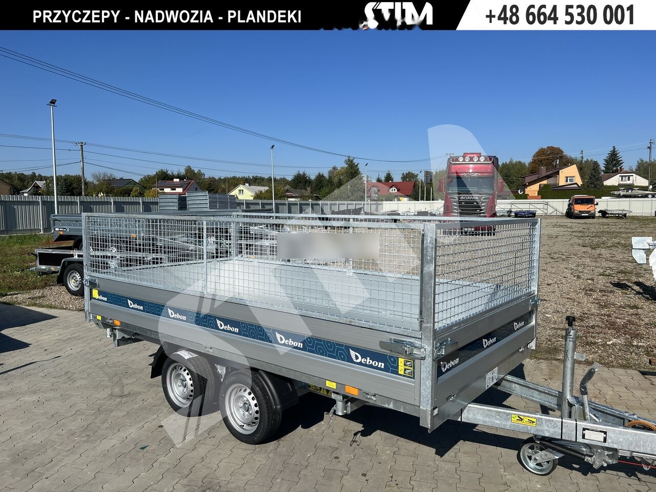 Cheval Liberté Debon, Wywrotka tórjstrona, Elektryczne sterowanie, Debon - Remorque benne: photos 2 Cheval Liberté Debon, Wywrotka tórjstrona, Elektryczne sterowanie, Debon - Remorque benne: photos 2
