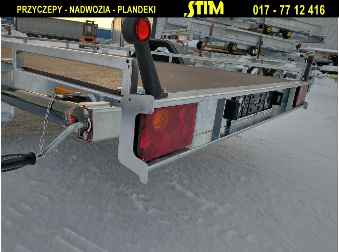 Remorque porte engin neuf Stim S21: photos 6