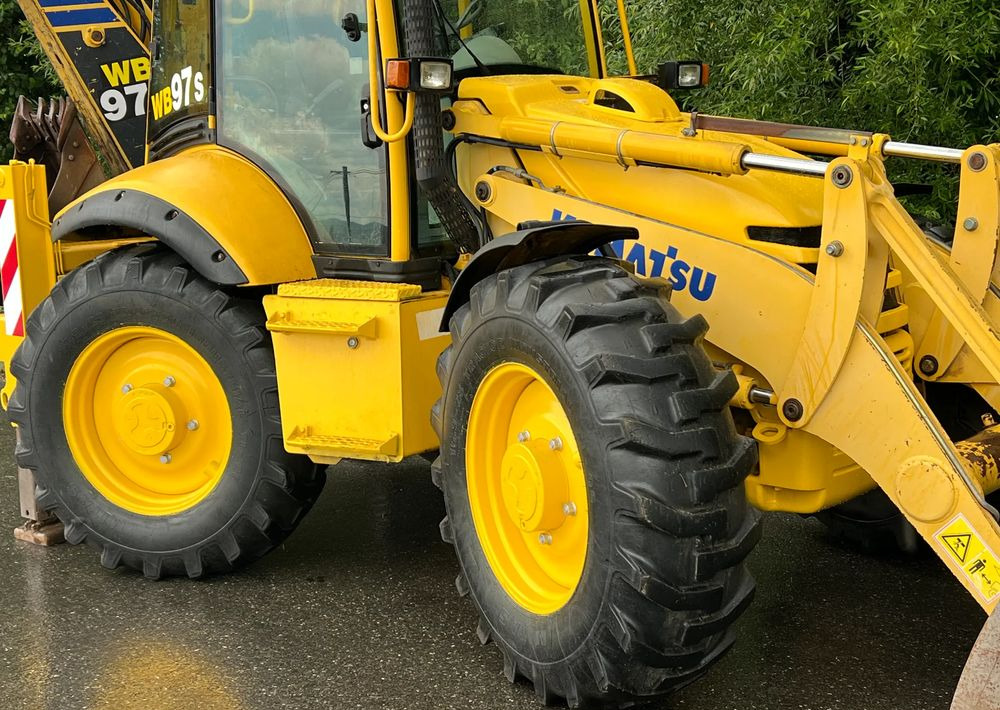 Komatsu * Koparko Ładowarka * Komatsu WB 97 S Utility * - Tractopelle: photos 3 Komatsu * Koparko Ładowarka * Komatsu WB 97 S Utility * - Tractopelle: photos 3