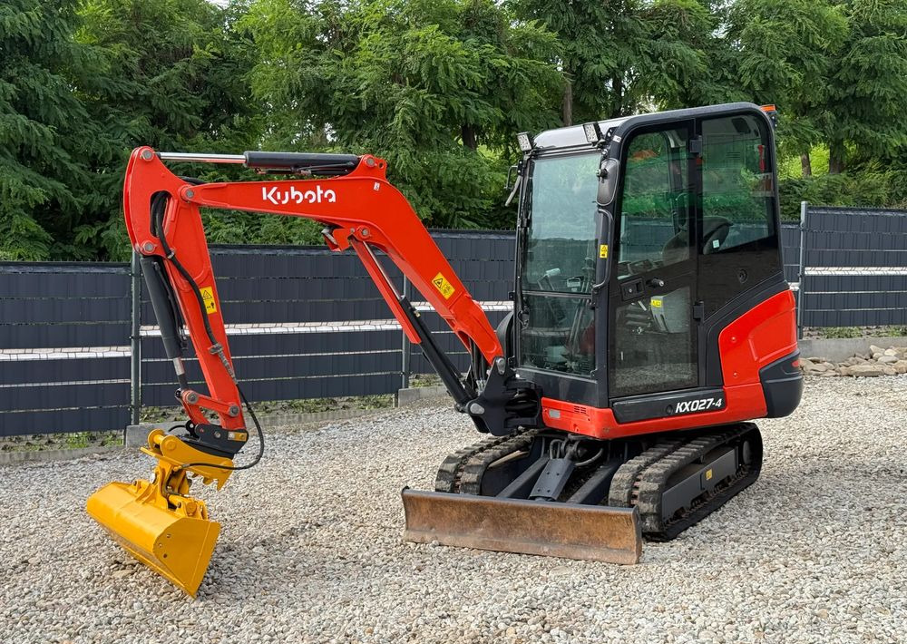 Kubota * Minikoparka * Kubota KX 027-4 * 2.8 Tony * Perfekcyjny Stan * - Mini pelle: photos 1 Kubota * Minikoparka * Kubota KX 027-4 * 2.8 Tony * Perfekcyjny Stan * - Mini pelle: photos 1