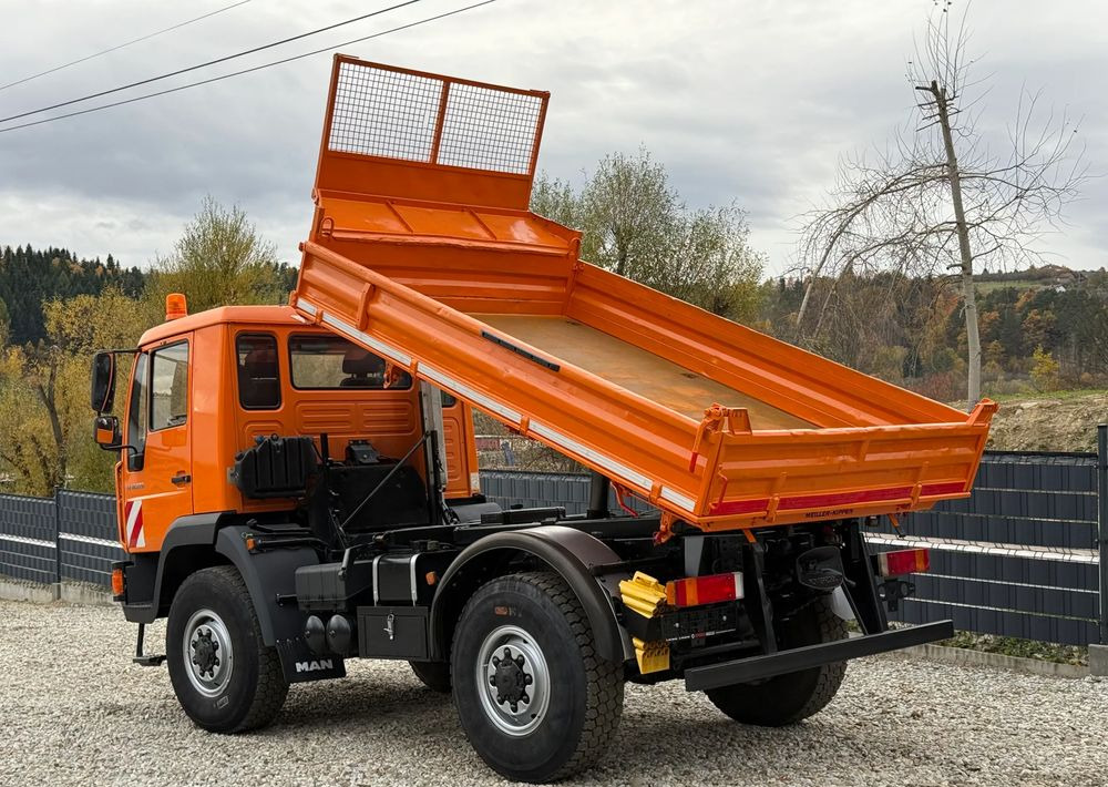 Camion benne MAN * MAN 10-220 * Wywrotka Kiper Meiller * 4x4 * Zimowe Utrzymanie * Unimog *: photos 19