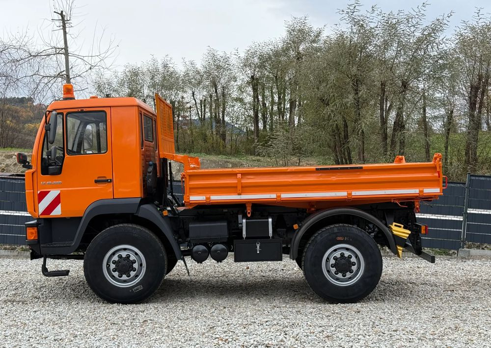 Camion benne MAN * MAN 10-220 * Wywrotka Kiper Meiller * 4x4 * Zimowe Utrzymanie * Unimog *: photos 9
