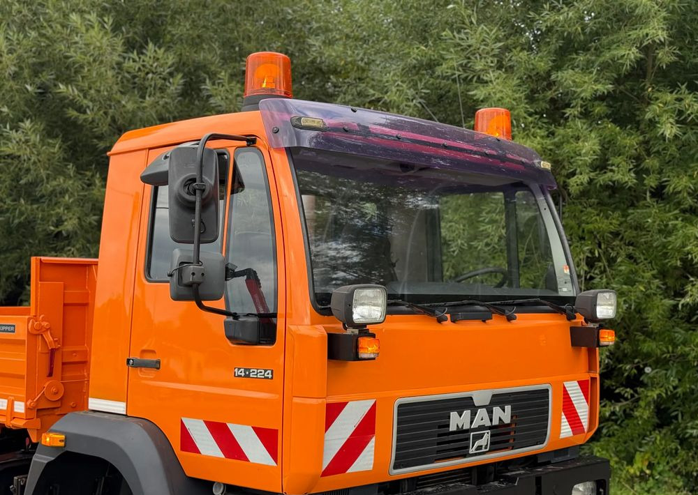 MAN * MAN 14-220 * Kiper Wywrotka Meiller * 4x4 * Zimowe Utrzymanie * Unimog * - Camion benne: photos 5 MAN * MAN 14-220 * Kiper Wywrotka Meiller * 4x4 * Zimowe Utrzymanie * Unimog * - Camion benne: photos 5