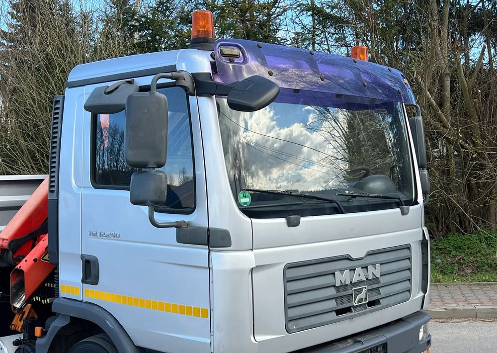 MAN MAN TGL 12-240 Kiper Wywrotka 4x2 Kran PALFINGER PK 12500 BARDZO DOBRY STAN - Camion benne: photos 5 MAN MAN TGL 12-240 Kiper Wywrotka 4x2 Kran PALFINGER PK 12500 BARDZO DOBRY STAN - Camion benne: photos 5