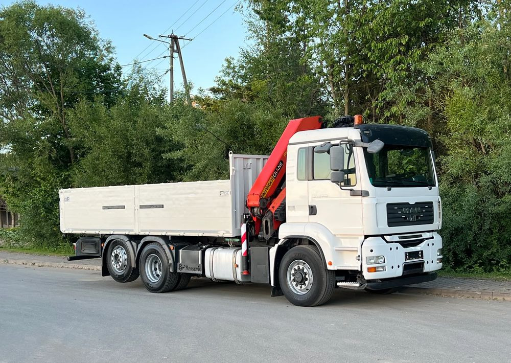 MAN * TGA 26-440 * 4x6 Hydrodrive * HDS Palfinger PK 20002 * Bardzo Dobry Stan - Camion plateau, Camion grue: photos 2 MAN * TGA 26-440 * 4x6 Hydrodrive * HDS Palfinger PK 20002 * Bardzo Dobry Stan - Camion plateau, Camion grue: photos 2
