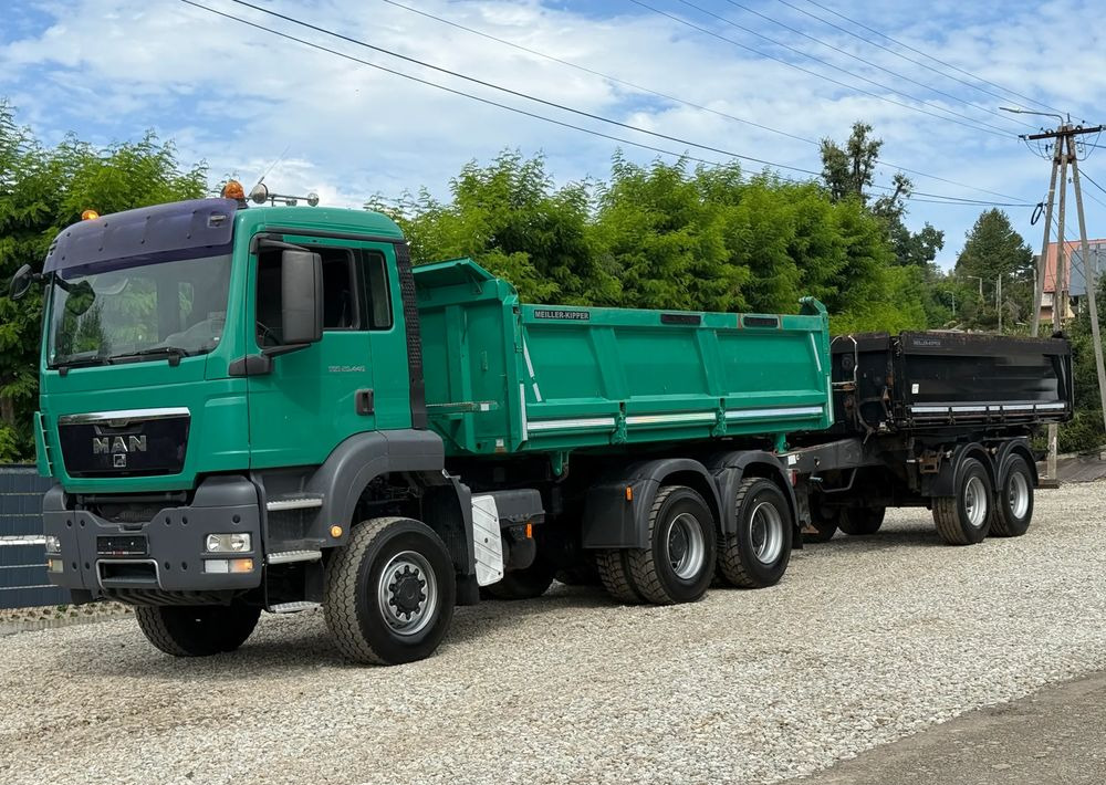 MAN * TGS 26.440 MAN * Kiper / Wywrotka * 6x6 * Sprowadzona * Tandem Kiper Zestaw * Bordmatik * Stan Perfekcyjny - Camion benne: photos 3 MAN * TGS 26.440 MAN * Kiper / Wywrotka * 6x6 * Sprowadzona * Tandem Kiper Zestaw * Bordmatik * Stan Perfekcyjny - Camion benne: photos 3