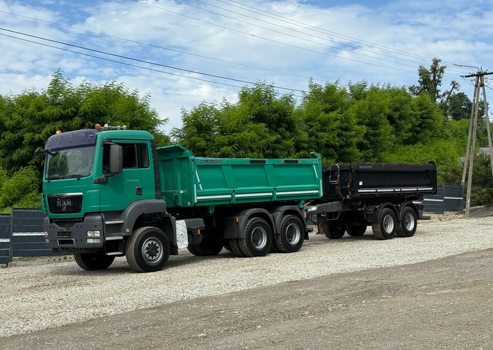 MAN * TGS 26.440 MAN * Kiper / Wywrotka * 6x6 * Sprowadzona * Tandem Kiper Zestaw * Bordmatik * Stan Perfekcyjny - Camion benne: photos 2 MAN * TGS 26.440 MAN * Kiper / Wywrotka * 6x6 * Sprowadzona * Tandem Kiper Zestaw * Bordmatik * Stan Perfekcyjny - Camion benne: photos 2