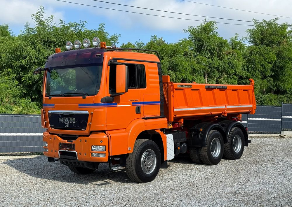 MAN * TGS 26.480 MAN * Kiper / Wywrotka * 6x4 * Sprowadzona * Bordmatik * Stan Perfekcyjny - Camion benne: photos 2 MAN * TGS 26.480 MAN * Kiper / Wywrotka * 6x4 * Sprowadzona * Bordmatik * Stan Perfekcyjny - Camion benne: photos 2