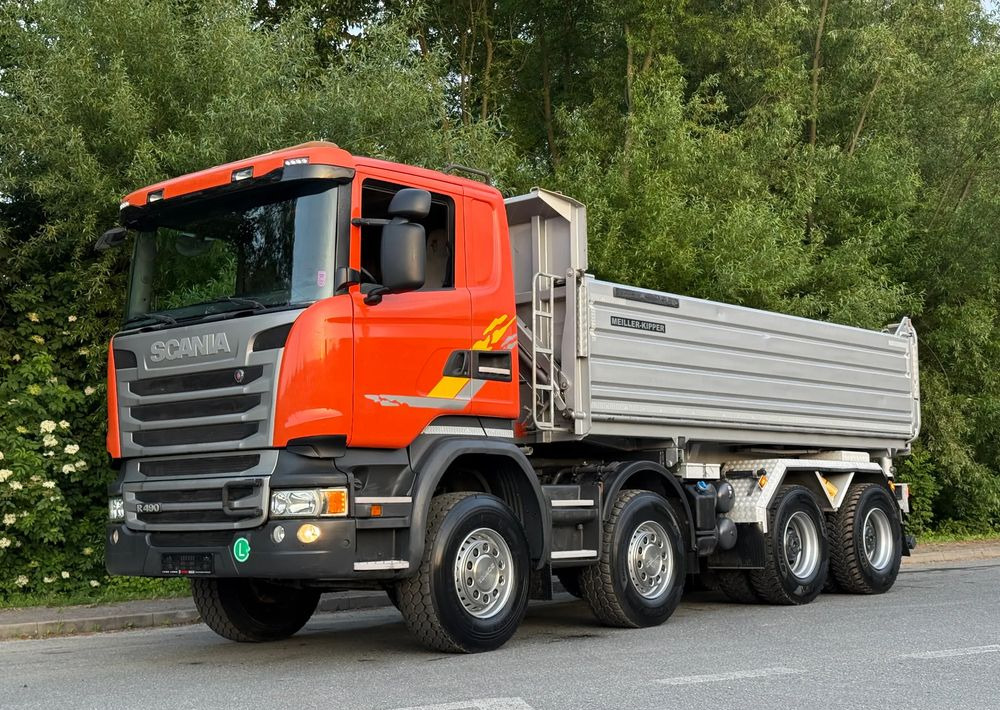 Scania * Kiper * Wywrotka * Scania R490 * 8X4 * Bordmatic * Jak Nowy * Stan Perfekcyjny * Sprowadzony - Camion benne: photos 3 Scania * Kiper * Wywrotka * Scania R490 * 8X4 * Bordmatic * Jak Nowy * Stan Perfekcyjny * Sprowadzony - Camion benne: photos 3