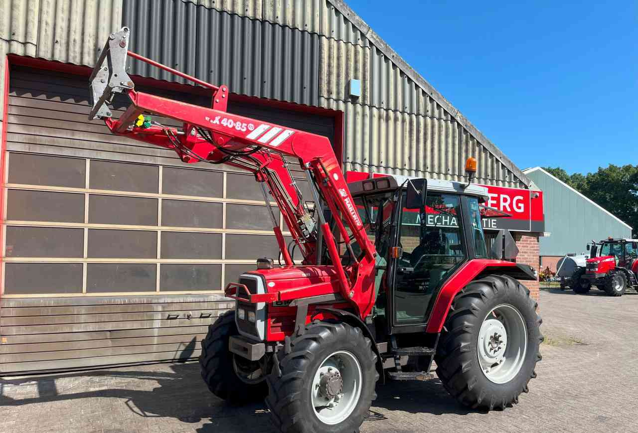 Massey Ferguson 6140 Dynashift met Mailleux voorlader tractoren *Verkocht/sold* - Tracteur agricole: photos 5 Massey Ferguson 6140 Dynashift met Mailleux voorlader tractoren *Verkocht/sold* - Tracteur agricole: photos 5