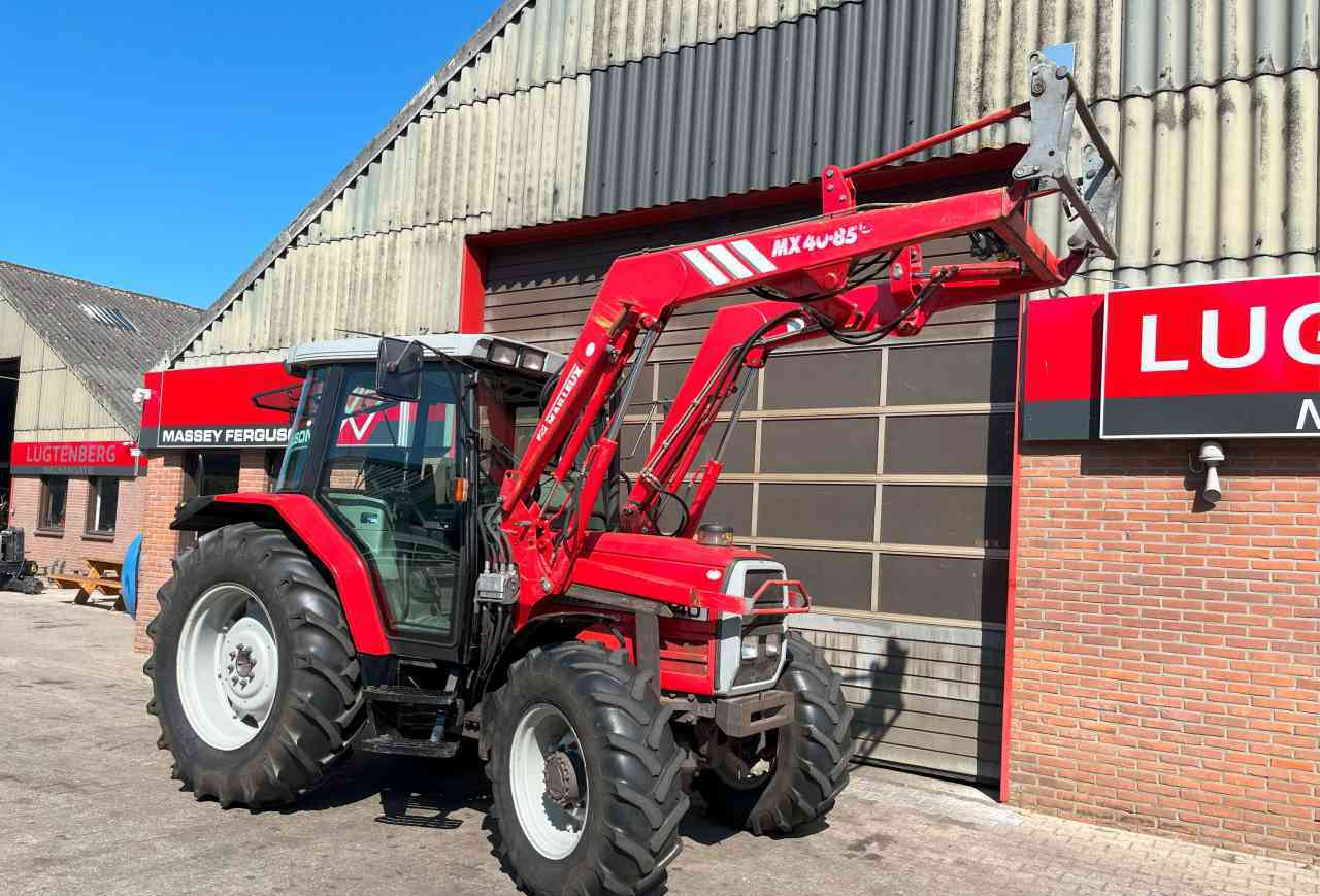 Massey Ferguson 6140 Dynashift met Mailleux voorlader tractoren *Verkocht/sold* - Tracteur agricole: photos 3 Massey Ferguson 6140 Dynashift met Mailleux voorlader tractoren *Verkocht/sold* - Tracteur agricole: photos 3