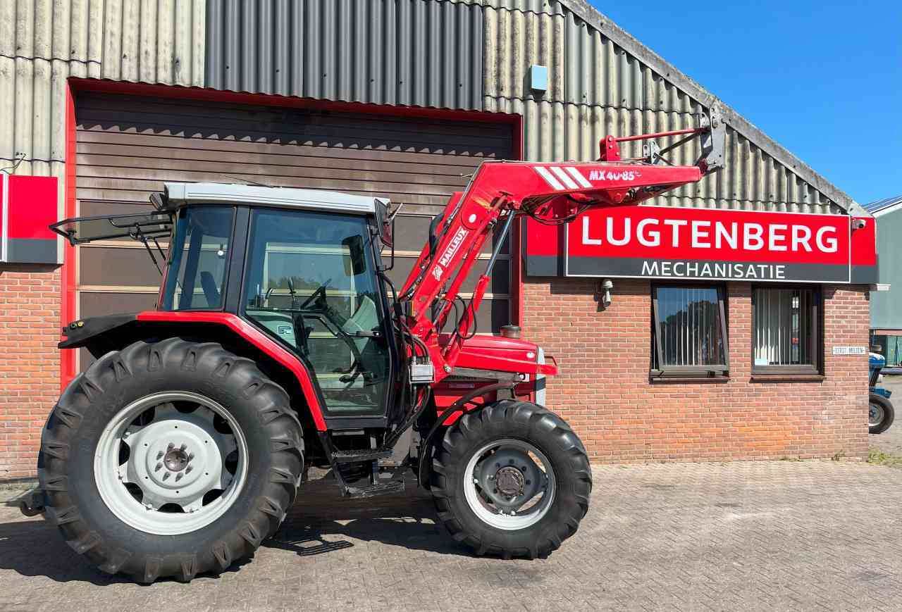 Massey Ferguson 6140 Dynashift met Mailleux voorlader tractoren *Verkocht/sold* - Tracteur agricole: photos 2 Massey Ferguson 6140 Dynashift met Mailleux voorlader tractoren *Verkocht/sold* - Tracteur agricole: photos 2