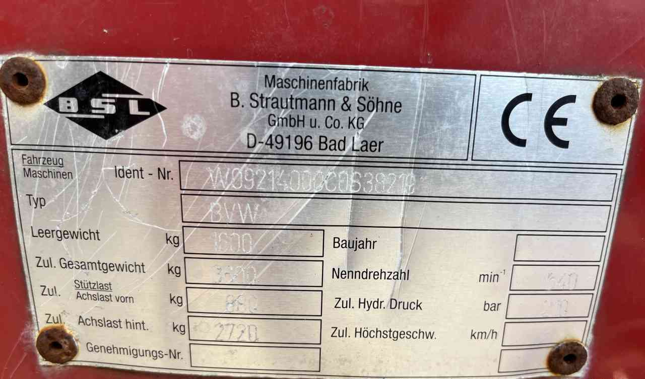 Strautmann BVW Blokkenwagen doseerwagen voermachines - Mélangeuse: photos 5 Strautmann BVW Blokkenwagen doseerwagen voermachines - Mélangeuse: photos 5