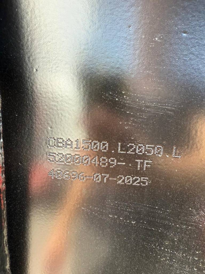 Manitou CBA 1500 L2050 LDR 52000489 - Godet pour Engins de chantier: photos 4 Manitou CBA 1500 L2050 LDR 52000489 - Godet pour Engins de chantier: photos 4