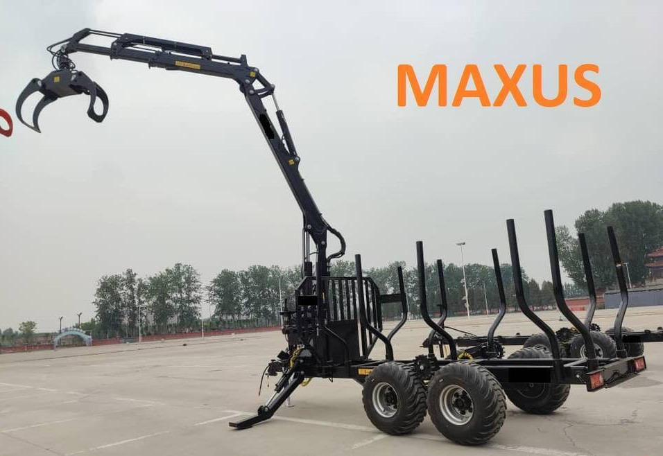Лісовий причіп MAXUS 1400 + Кран 780 - Remorque forestière: photos 4 Лісовий причіп MAXUS 1400 + Кран 780 - Remorque forestière: photos 4