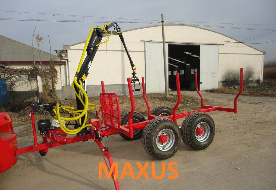 NEW MAXUS 3T Forest Trailer 3.8m Crane Warranty | НОВА лісова прицепа 3Т Кран 3,8м MAXUS Гарантія - Remorque forestière: photos 3 NEW MAXUS 3T Forest Trailer 3.8m Crane Warranty | НОВА лісова прицепа 3Т Кран 3,8м MAXUS Гарантія - Remorque forestière: photos 3