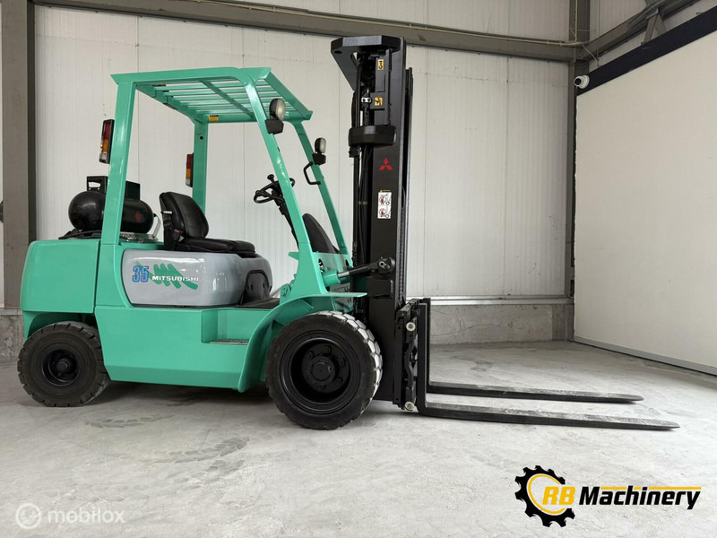Mitsubishi AF 50154 type 35 3.500 KG LPG - Chariot élévateur: photos 4 Mitsubishi AF 50154 type 35 3.500 KG LPG - Chariot élévateur: photos 4