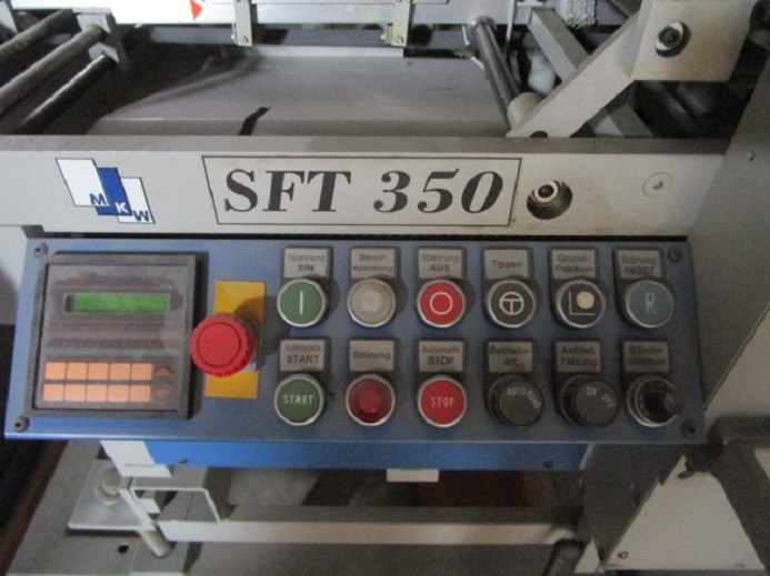 HEFT- UND FALZEINHEIT MIT FRONTSCHNITT MKW SFT 350 - Machine d'impression: photos 2 HEFT- UND FALZEINHEIT MIT FRONTSCHNITT MKW SFT 350 - Machine d'impression: photos 2