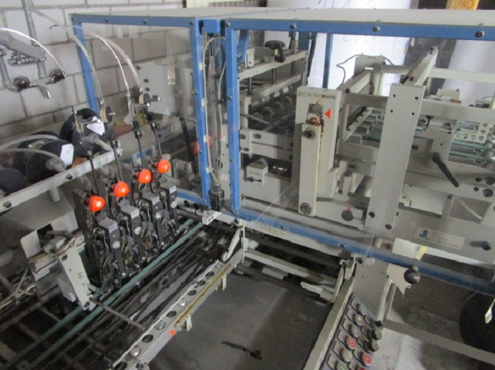 HEFT- UND FALZEINHEIT MIT FRONTSCHNITT MKW SFT 350 - Machine d'impression: photos 4 HEFT- UND FALZEINHEIT MIT FRONTSCHNITT MKW SFT 350 - Machine d'impression: photos 4