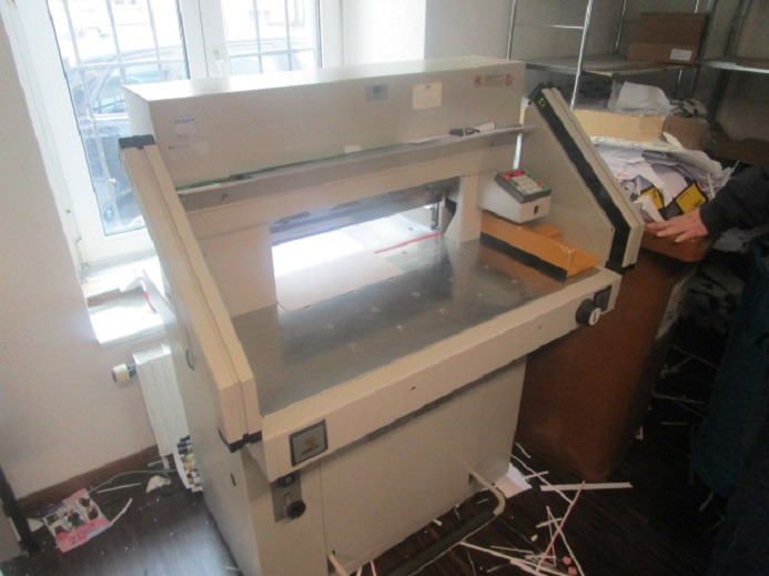 STAPELSCHNEIDER EBA 551 LT - Massicot: photos 3 STAPELSCHNEIDER EBA 551 LT - Massicot: photos 3