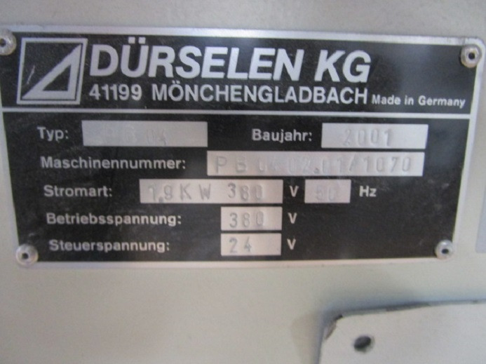 VIERSPINDEL BOHRMASCHINE DÜRSELEN PB 04 - Machine d'impression: photos 5 VIERSPINDEL BOHRMASCHINE DÜRSELEN PB 04 - Machine d'impression: photos 5