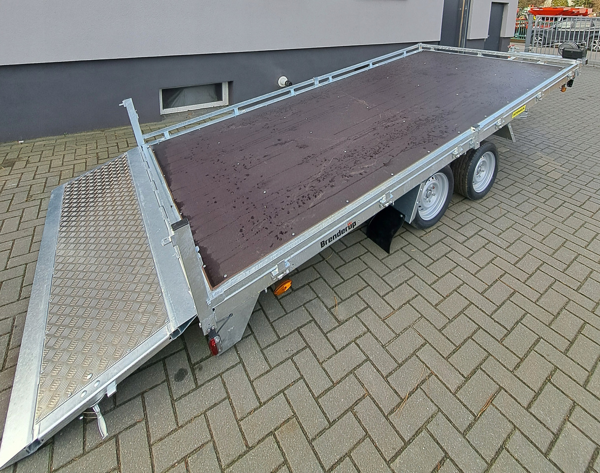 PRZYCZEPA PLATFORMA 408 CM, UCHYŁOWA Z WCIĄGARKĄ, DMC 3500 KG / PLATFORM TRAILER 408 CM, TIPPING WITH WINCH, DMC 3500 KG - Remorque plateau: photos 3 PRZYCZEPA PLATFORMA 408 CM, UCHYŁOWA Z WCIĄGARKĄ, DMC 3500 KG / PLATFORM TRAILER 408 CM, TIPPING WITH WINCH, DMC 3500 KG - Remorque plateau: photos 3