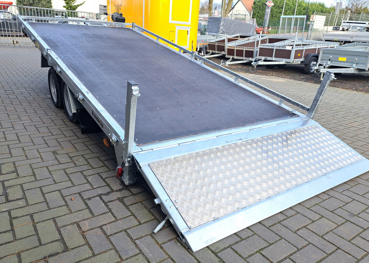 PRZYCZEPA PLATFORMA 408 CM, UCHYŁOWA Z WCIĄGARKĄ, DMC 3500 KG / PLATFORM TRAILER 408 CM, TIPPING WITH WINCH, DMC 3500 KG - Remorque plateau: photos 4 PRZYCZEPA PLATFORMA 408 CM, UCHYŁOWA Z WCIĄGARKĄ, DMC 3500 KG / PLATFORM TRAILER 408 CM, TIPPING WITH WINCH, DMC 3500 KG - Remorque plateau: photos 4