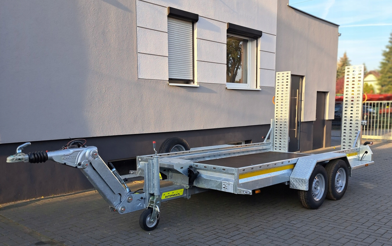 PRZYCZEPA WARK KHD DO MINIKOPARKI KOPARKI REGULOWANY DYSZEL DMC 3500 / WARK KHD TRAILER FOR MINI EXCAVATOR WITH ADJUSTABLE DRAWBAR DMC 3500 - Remorque porte engin: photos 3 PRZYCZEPA WARK KHD DO MINIKOPARKI KOPARKI REGULOWANY DYSZEL DMC 3500 / WARK KHD TRAILER FOR MINI EXCAVATOR WITH ADJUSTABLE DRAWBAR DMC 3500 - Remorque porte engin: photos 3