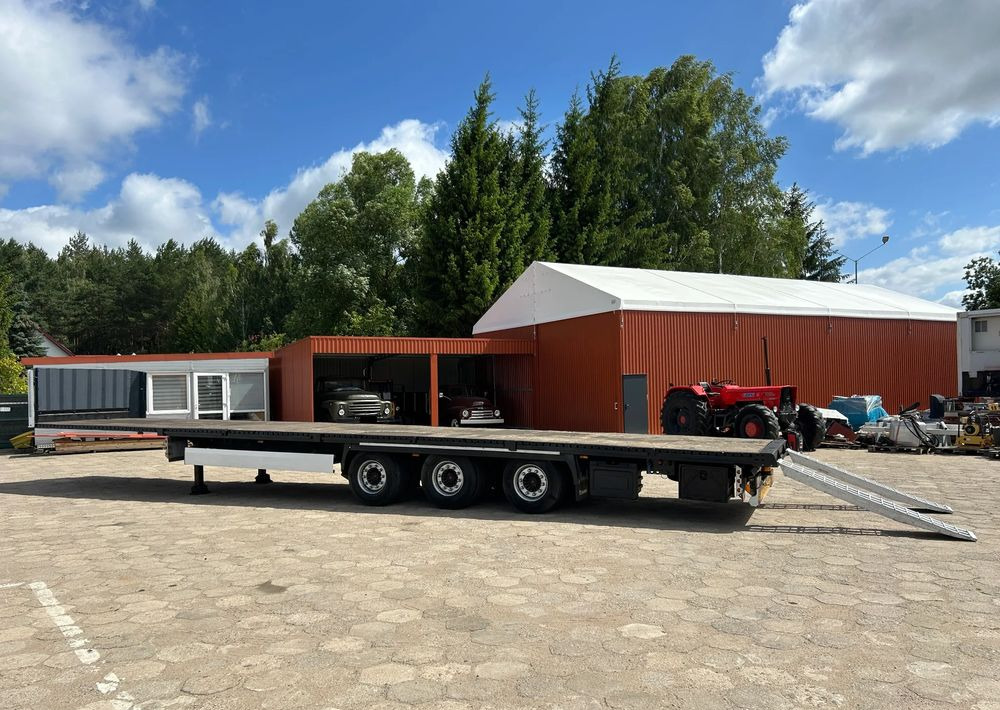 Krone PLATFORMA NISKOPODWOZIOWA z NAJAZDAMI / MEGA R 19.5 / OSIE SAF !! - Semi-remorque surbaissé: photos 2 Krone PLATFORMA NISKOPODWOZIOWA z NAJAZDAMI / MEGA R 19.5 / OSIE SAF !! - Semi-remorque surbaissé: photos 2