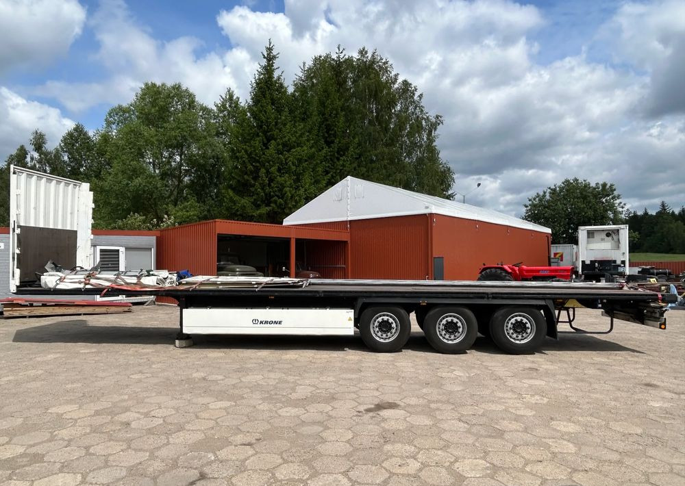 Krone SD FIRANKA / PLATFORMA / USZKODZONA ZABUDOWA / 2019 ROK !! - Semi-remorque plateau: photos 2 Krone SD FIRANKA / PLATFORMA / USZKODZONA ZABUDOWA / 2019 ROK !! - Semi-remorque plateau: photos 2