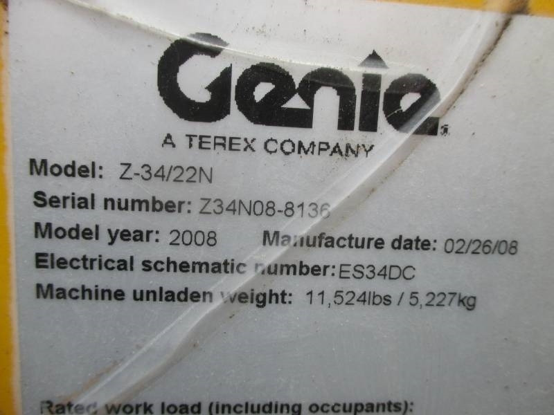Nacelle articulée Genie Z 34/22 N: photos 10