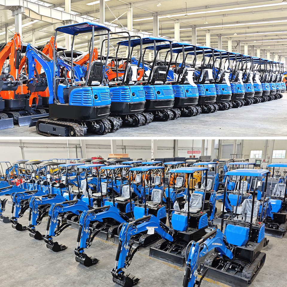 LEZUM DY12E Factory Sale Home Farm Mini Digger Excavators Two-sided Hybrid Electronic Pilot Electric Remote Control Mini Digger Excavator - Mini pelle: photos 4 LEZUM DY12E Factory Sale Home Farm Mini Digger Excavators Two-sided Hybrid Electronic Pilot Electric Remote Control Mini Digger Excavator - Mini pelle: photos 4