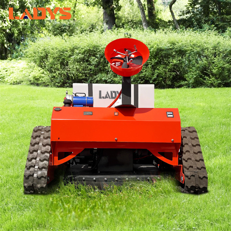 LADYS LD1000 Electric Remote Control Multi-Function Lawn Mower All-Terrain Agricultural Sprayers Pesticide Spraying Mower Gas Gasoline Track Crawler Lawn Mower - Faucheuse: photos 3 LADYS LD1000 Electric Remote Control Multi-Function Lawn Mower All-Terrain Agricultural Sprayers Pesticide Spraying Mower Gas Gasoline Track Crawler Lawn Mower - Faucheuse: photos 3