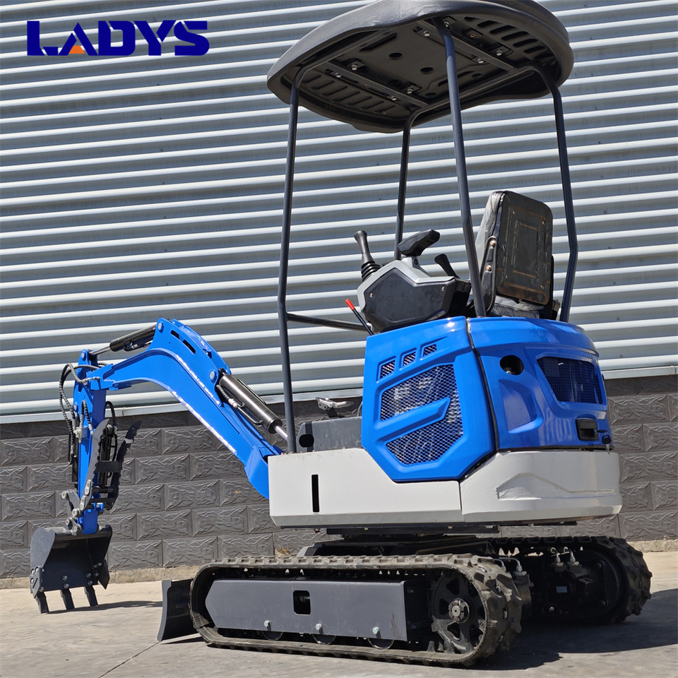 LADYS DY18Mini Excavator Digger Miniexcavadora EPA Kubota Engine Mini Excavator For Sale With Mini Excavator Attachment Set - Pelle sur chenille: photos 3 LADYS DY18Mini Excavator Digger Miniexcavadora EPA Kubota Engine Mini Excavator For Sale With Mini Excavator Attachment Set - Pelle sur chenille: photos 3
