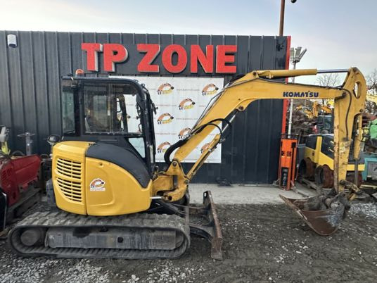 Mini pelle Komatsu PC55MR-3 Balancier long à 18 900 € HT: photos 1