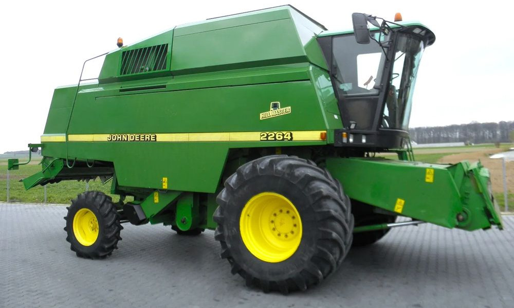 John Deere 2264 HM 1998 Rok, heder 6,1 m, Stol do rzepaku, Nie Malowany, Stan Bardzo Dobry - Moissonneuse-batteuse: photos 1 John Deere 2264 HM 1998 Rok, heder 6,1 m, Stol do rzepaku, Nie Malowany, Stan Bardzo Dobry - Moissonneuse-batteuse: photos 1