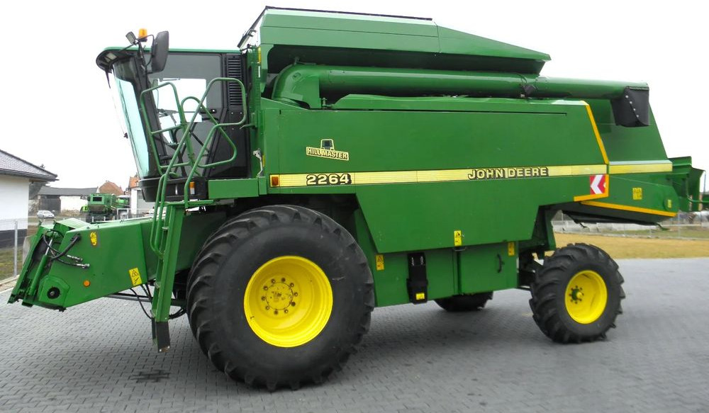 John Deere 2264 HM 2000 Rok, heder 6,1 m, Stol do rzepaku, Nowsza Wersja, Nie Malowany, Stan Idealny - Moissonneuse-batteuse: photos 2 John Deere 2264 HM 2000 Rok, heder 6,1 m, Stol do rzepaku, Nowsza Wersja, Nie Malowany, Stan Idealny - Moissonneuse-batteuse: photos 2