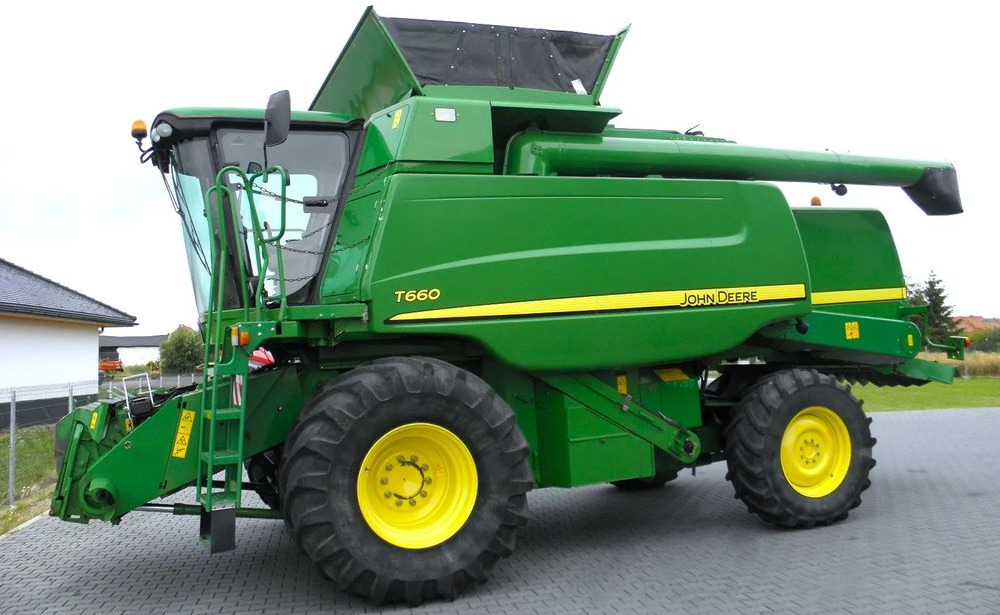 John Deere T660 2008 rok , Heder 6,7 m, Wilgotnosciomierz, Waga, Najbogatsza Wersja, Stan Idealny - Moissonneuse-batteuse: photos 1 John Deere T660 2008 rok , Heder 6,7 m, Wilgotnosciomierz, Waga, Najbogatsza Wersja, Stan Idealny - Moissonneuse-batteuse: photos 1