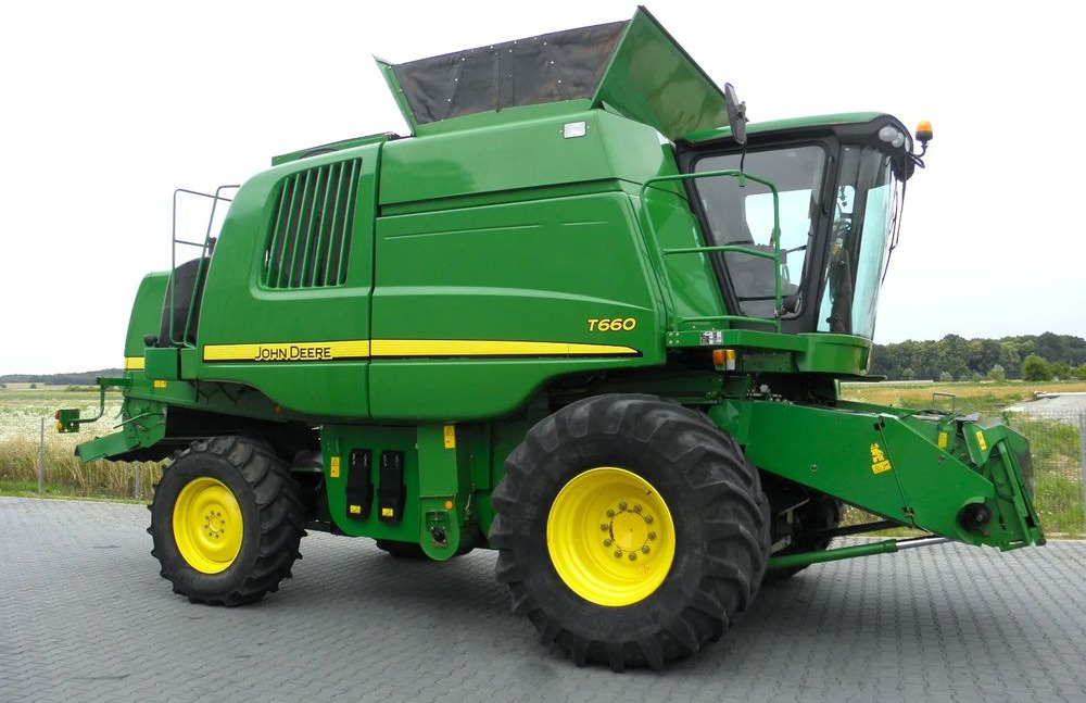 John Deere T660 2008 rok , Heder 6,7 m, Wilgotnosciomierz, Waga, Najbogatsza Wersja, Stan Idealny - Moissonneuse-batteuse: photos 4 John Deere T660 2008 rok , Heder 6,7 m, Wilgotnosciomierz, Waga, Najbogatsza Wersja, Stan Idealny - Moissonneuse-batteuse: photos 4