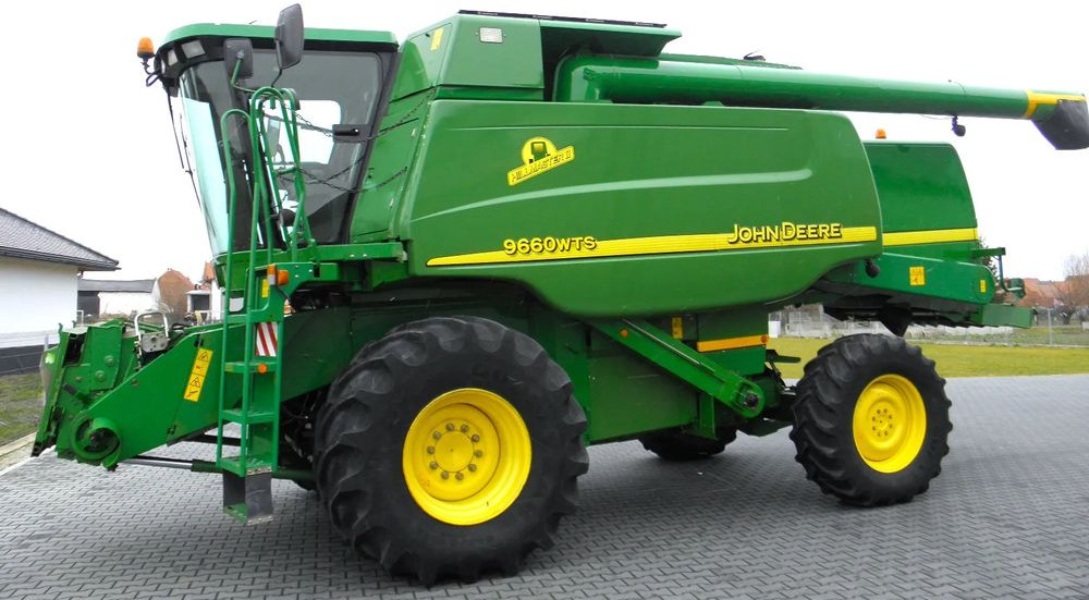 John Deere WTS 9660 HM 2004 Rok, 6,7 m heder, Nie Malowany, Stan Bardzo Dobry - Moissonneuse-batteuse: photos 3 John Deere WTS 9660 HM 2004 Rok, 6,7 m heder, Nie Malowany, Stan Bardzo Dobry - Moissonneuse-batteuse: photos 3