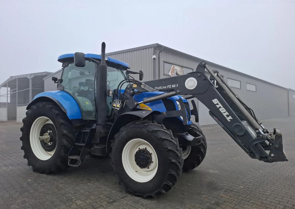 Tracteur agricole New Holland T7050 2011 Rok 9400 mtg, AutoCommand, Ładowacz czołowy Stoll, Nie Malowany, Stan Idelany: photos 7