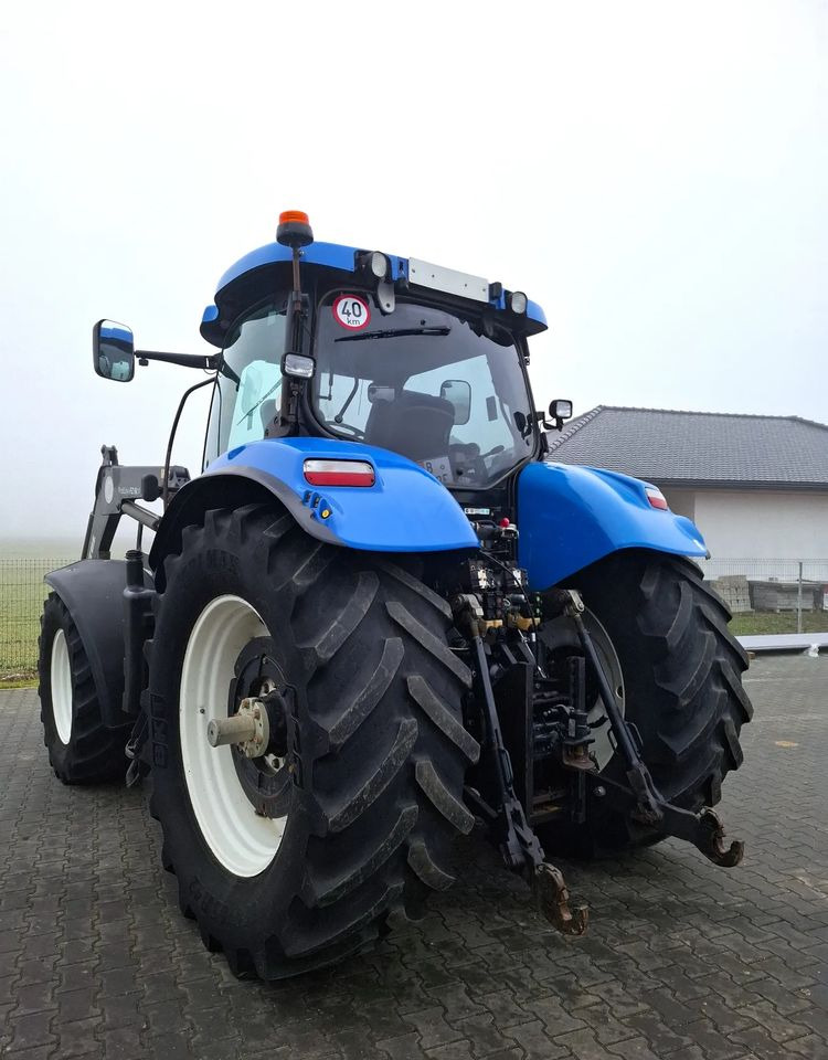 Tracteur agricole New Holland T7050 2011 Rok 9400 mtg, AutoCommand, Ładowacz czołowy Stoll, Nie Malowany, Stan Idelany: photos 6