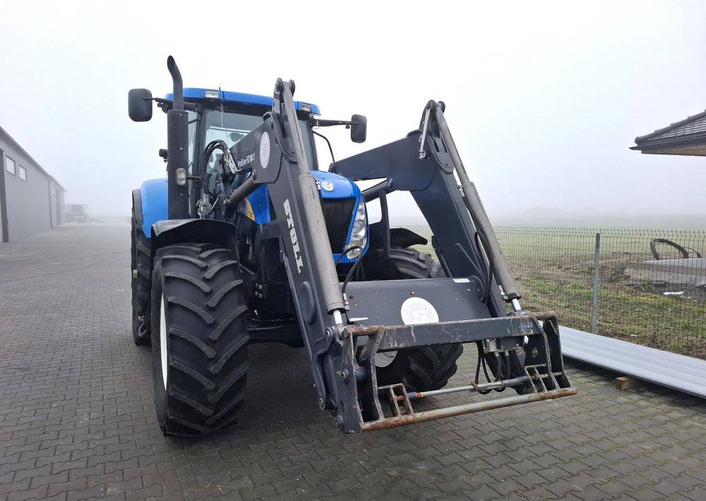 Tracteur agricole New Holland T7050 2011 Rok 9400 mtg, AutoCommand, Ładowacz czołowy Stoll, Nie Malowany, Stan Idelany: photos 12