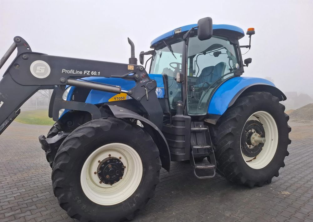 Tracteur agricole New Holland T7050 2011 Rok 9400 mtg, AutoCommand, Ładowacz czołowy Stoll, Nie Malowany, Stan Idelany: photos 13